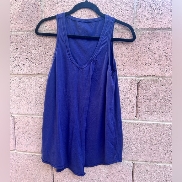 Women’s Twist Tank Top Lululemon Size XS/S tie front stretch soft cotton casual - Picture 2 of 5
